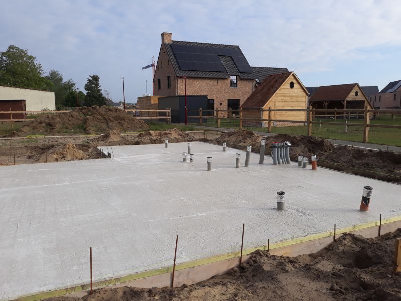 Foundation Footer Installation in Fredericksburg, VA